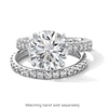 Thumbnail Image 4 of Vera Wang Love Collection 4-7/8 CT. T.W. Certified Lab-Grown Diamond Engagement Ring in 14K White Gold (F/VS2)