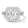 Thumbnail Image 1 of Vera Wang Love Collection 5-1/5 CT. T.W. Princess-Cut Certified Lab-Grown Diamond Engagement Ring in 14K White Gold