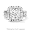 Thumbnail Image 4 of Vera Wang Love Collection 5-1/5 CT. T.W. Princess-Cut Certified Lab-Grown Diamond Engagement Ring in 14K White Gold