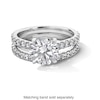 Thumbnail Image 5 of Vera Wang Love Collection 2-3/4 CT. T.W. Certified Lab-Grown Diamond Engagement Ring in 14K White Gold (F/VS2)