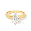 Thumbnail Image 1 of 2 CT. Marquise-Cut Certified Lab-Grown Diamond Solitaire Engagement Ring in 14K Gold (F/VS2)