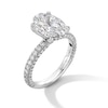 Thumbnail Image 3 of Vera Wang Love Collection 3-7/8 CT. T.W. Oval Certified Lab-Grown Diamond Engagement Ring in 14K White Gold (F/VS2)