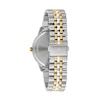 Thumbnail Image 3 of Men’s Bulova Classic Diamond Accent Two-Tone IP Watch with Silver-Tone Dial (Model: 98D161)