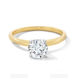 1 CT. Certified Lab-Grown Diamond Solitaire Engagement Ring in 14K Gold (F/VS2)