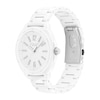 Thumbnail Image 2 of Ladies’ Coach Kitt Crystal Accent White Ceramic Watch with White Dial (Model: 14504407)