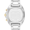 Thumbnail Image 3 of Men’s Coach Charter Two-Tone IP Chronograph Watch with Navy Blue Dial (Model: 14602704)
