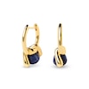 Thumbnail Image 5 of PDPAOLA™ at Zales Blue Sodalite Twist Knot Hoop Drop Earrings in Sterling Silver with 18K Gold Plate