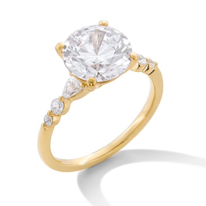 Main Image 3 of 3-1/4 CT. T.W. Certified Lab-Grown Diamond Engagement Ring in 14K Gold (F/VS2)