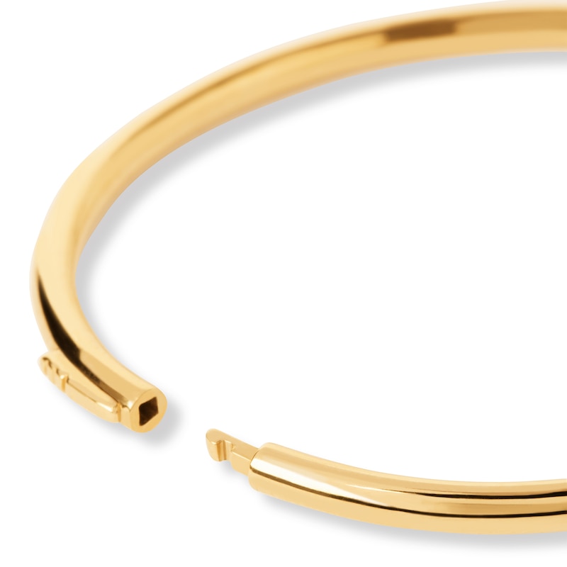 Main Image 2 of PDPAOLA™ at Zales Twist Cuff Bangle in Sterling Silver with 18K Gold Plate - 6.83"