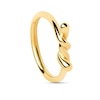 Thumbnail Image 3 of PDPAOLA™ at Zales Twist Ring in Sterling Silver with 18K Gold Plate