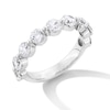 Thumbnail Image 3 of 2 CT. T.W. Certified Lab-Grown Diamond Nine Stone Anniversary Band in 14K White Gold (F/VS2)