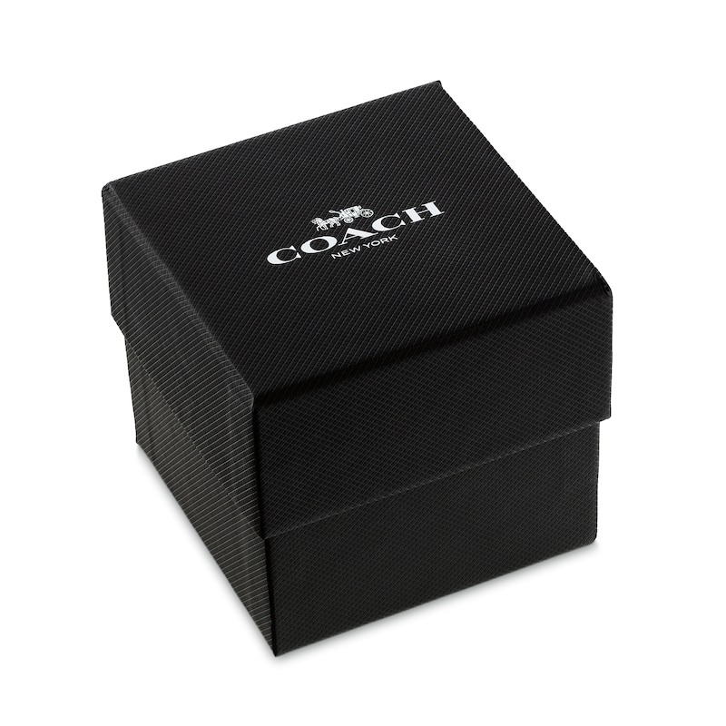 Main Image 6 of Ladies’ Coach Kitt Crystal Accent Chronograph Watch with Pink Dial (Model: 14504392)