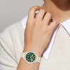 Thumbnail Image 4 of Ladies’ Coach Kitt Crystal Accent Two-Tone IP Chronograph Watch with Green Dial (Model: 14504394)