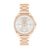 Thumbnail Image 1 of Ladies’ Coach Kitt Crystal Accent Rose-Tone IP Chronograph Watch with Grey Dial (Model: 14504395)