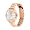 Thumbnail Image 2 of Ladies’ Coach Kitt Crystal Accent Rose-Tone IP Chronograph Watch with Grey Dial (Model: 14504395)