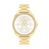 Thumbnail Image 1 of Ladies’ Coach Kitt Crystal Accent Gold-Tone IP Chronograph Watch with Silver-Tone Dial (Model: 14504397)