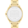 Thumbnail Image 3 of Ladies’ Coach Kitt Crystal Accent Gold-Tone IP Chronograph Watch with Silver-Tone Dial (Model: 14504397)