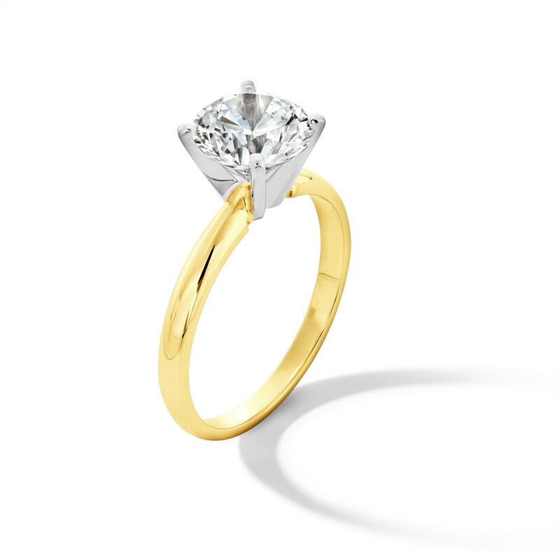 Main Image 3 of 2 CT. Certified Lab-Grown Diamond Solitaire Engagement Ring in 14K Gold (F/VS2)