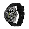 Thumbnail Image 2 of Men’s Coach Charter Grey IP Black Silicone Strap Chronograph Watch with Black Dial (Model: 14602709)