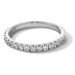 Vera Wang Love Collection Lab-Grown Diamonds by Vera Wang Love 1/2 CT. T.W. Anniversary Band in 14K White Gold (F/VS2)