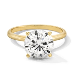 3 CT. Certified Lab-Grown Diamond Solitaire Engagement Ring in 14K Gold (F/VS2)