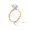 Thumbnail Image 3 of 2 CT. Oval Certified Lab-Grown Diamond Solitaire Engagement Ring in 14K Gold (F/VS2)