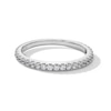 Thumbnail Image 1 of Vera Wang Love Collection Lab-Grown Diamonds by Vera Wang Love 1/3 CT. T.W. Anniversary Band in 14K White Gold (F/VS2)