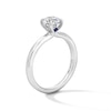 Thumbnail Image 3 of Vera Wang Love Collection 1 CT. Diamond Solitaire Engagement Ring in 14K White Gold (I/SI2)