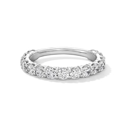 Vera Wang Love Collection Lab-Grown Diamonds by Vera Wang Love 1-3/8 CT. T.W. Anniversary Band in 14K White Gold (F/VS2)