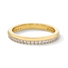 Thumbnail Image 1 of 1/3 CT. T.W. Certified Lab-Grown Diamond Double Row Band in 10K Gold (F/VS2)