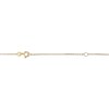 Thumbnail Image 4 of 1/5 CT. T.W. Diamond Triple Star Necklace in Sterling Silver with 18K Gold Plate