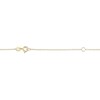 Thumbnail Image 4 of 1/15 CT. T.W. Diamond Key with Heart Necklace in Sterling Silver with 18K Gold Plate