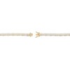 Thumbnail Image 3 of Diamond Accent Alternating "S" Link Bracelet in Sterling Silver with 18K Gold Plate - 7.25”