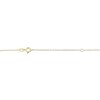 Thumbnail Image 4 of 1/5 CT. T.W. Diamond Padlock Pendant in Sterling Silver with 18K Gold Plate