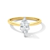 Thumbnail Image 1 of 1 CT. Marquise-Cut Certified Lab-Grown Diamond Solitaire Engagement Ring in 14K Gold (F/VS2)