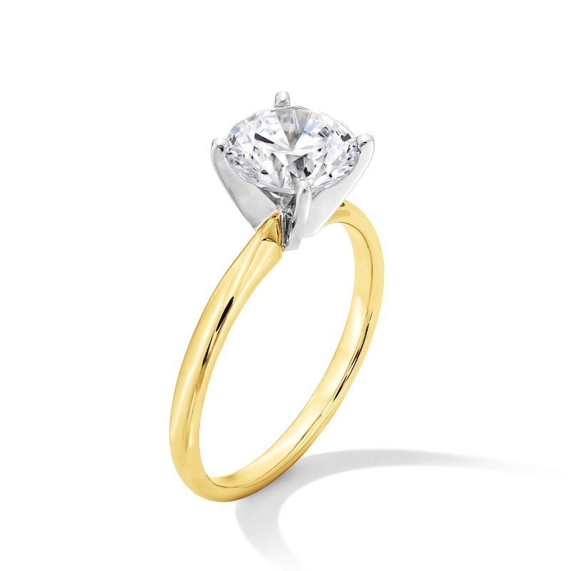 Main Image 3 of 2 CT. Certified Lab-Grown Diamond Solitaire Engagement Ring in 14K Gold (F/VS2)