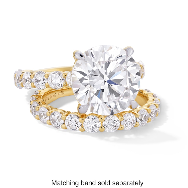 Main Image 3 of Vera Wang Love Collection 6-1/2 CT. T.W. Certified Lab-Grown Diamond Engagement Ring in 14K Gold (F/VS2)