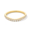Thumbnail Image 1 of 1/3 CT. T.W. Certified Lab-Grown Diamond Contour Anniversary Band in 14K Gold (F/VS2)