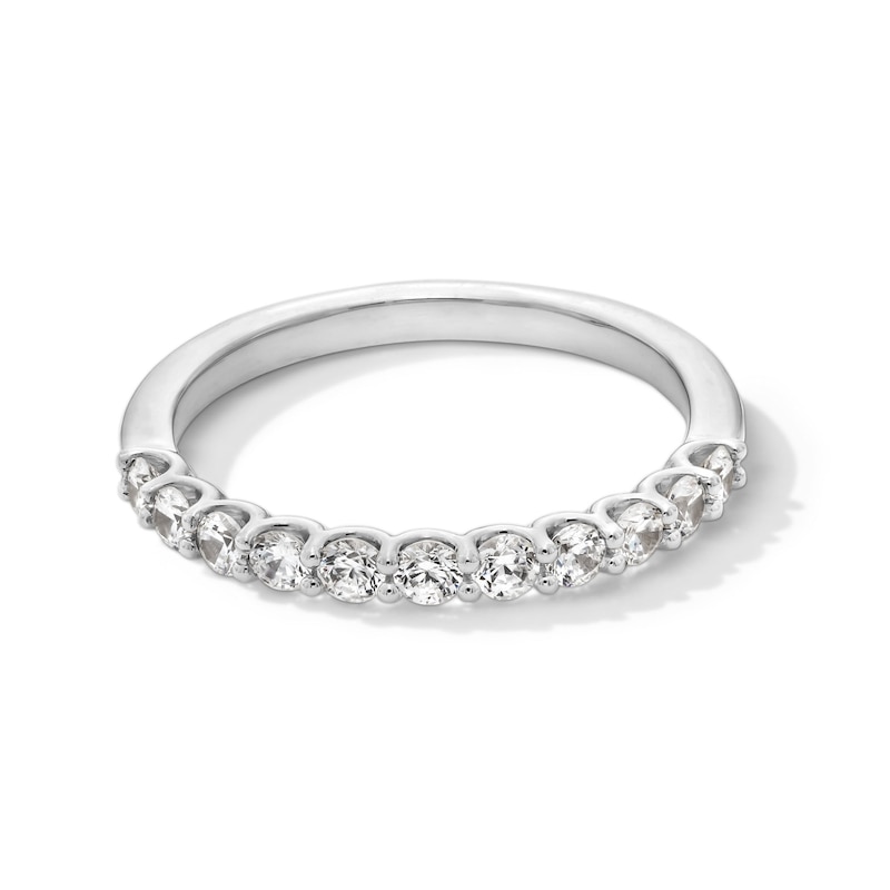 Main Image 1 of 1/2 CT. T.W. Certified Lab-Grown Diamond Anniversary Band in 14K White Gold (I/SI2)