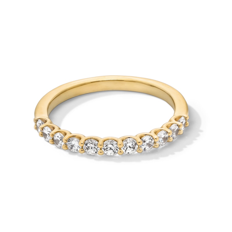 Main Image 1 of 1/2 CT. T.W. Certified Lab-Grown Diamond Anniversary Band in 14K Gold (I/SI2)