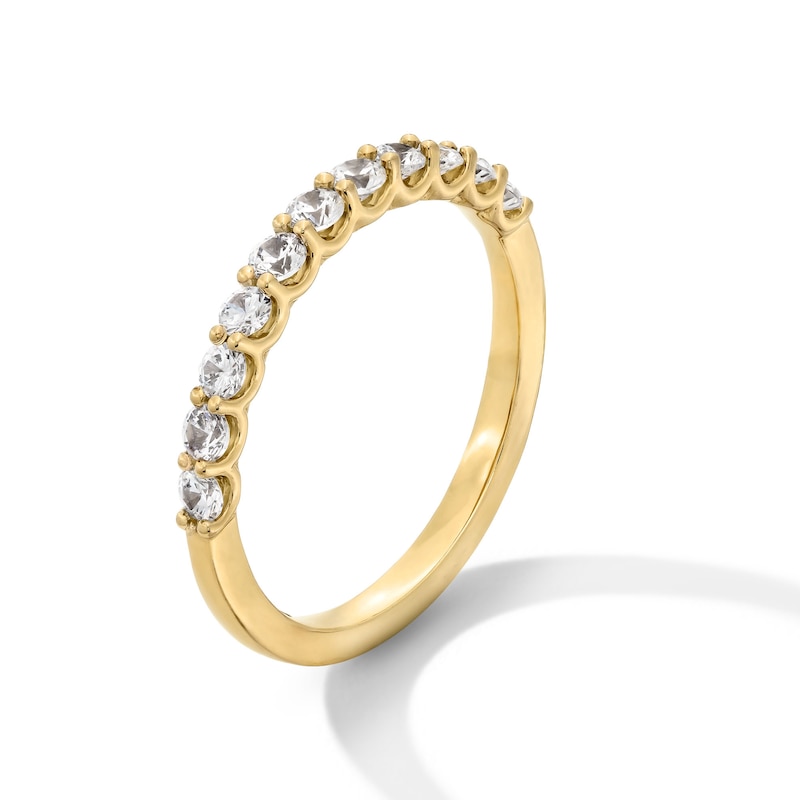 Main Image 3 of 1/2 CT. T.W. Certified Lab-Grown Diamond Anniversary Band in 14K Gold (I/SI2)