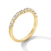 Thumbnail Image 3 of 1/2 CT. T.W. Certified Lab-Grown Diamond Contour Anniversary Band in 14K Gold (I/SI2)