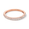 Thumbnail Image 1 of 1/3 CT. T.W. Certified Lab-Grown Diamond Anniversary Band in 14K Rose Gold (F/VS2)