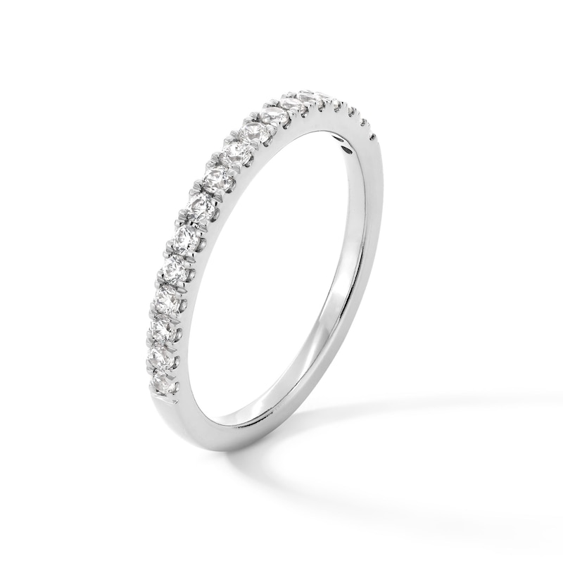 Main Image 3 of 1/3 CT. T.W. Certified Lab-Grown Diamond Anniversary Band in 14K White Gold (F/VS2)