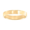 Thumbnail Image 2 of 4.0mm Engravable Pipe Cut Comfort-Fit Wedding Band in 10K Gold (1 Line)