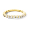 Thumbnail Image 1 of 1/2 CT. T.W. Certified Lab-Grown Diamond Contour Band in 14K Gold (I/SI2)