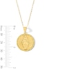 Thumbnail Image 4 of Virgin Mary Miraculous Medal Pendant in 10K Gold
