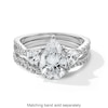 Thumbnail Image 5 of 1/4 CT. T.W. Certified Lab-Grown Diamond Contour Band in 14K White Gold (F/SI2)