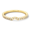 Thumbnail Image 1 of 1/4 CT. T.W. Certified Lab-Grown Diamond Contour Band in 14K Gold (I/SI2)