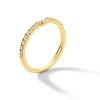 Thumbnail Image 3 of 1/4 CT. T.W. Certified Lab-Grown Diamond Contour Band in 14K Gold (I/SI2)